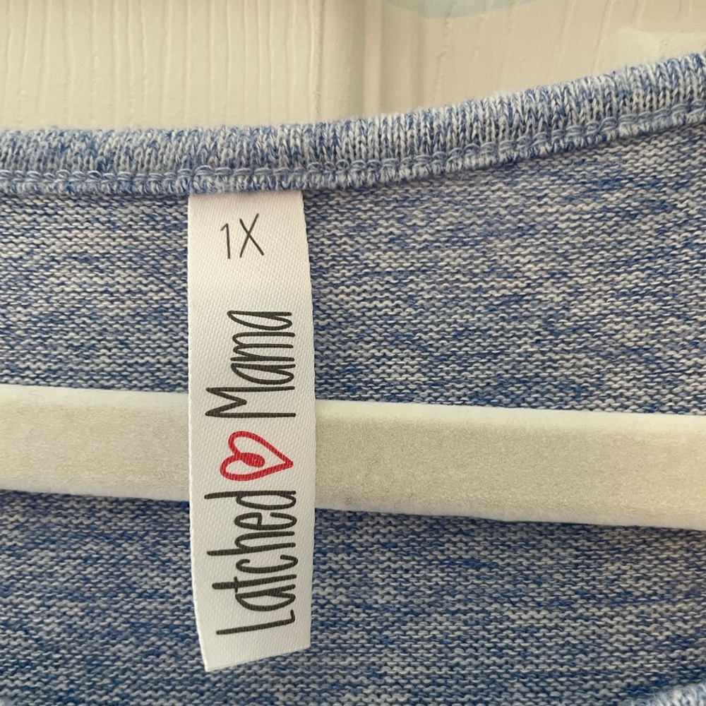 Shirt sleeve nursing night shirt